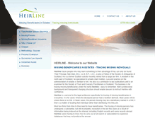 Tablet Screenshot of heirline-missing-beneficiaries.co.uk